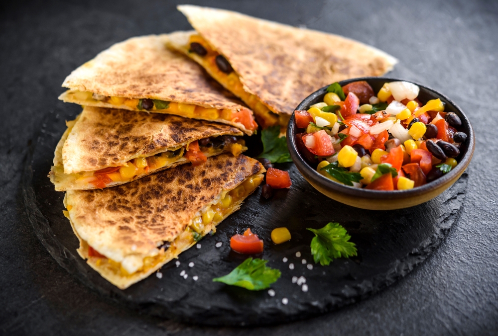 Black Bean and Corn Quesadillas