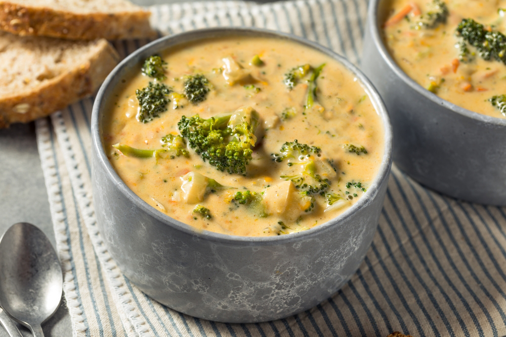 Cheesy Broccoli Soup