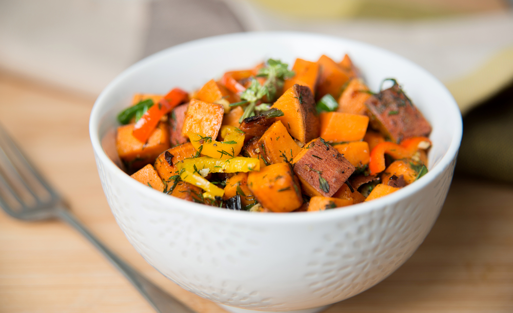 Mexican Deconstructed Sweet Potatoes
