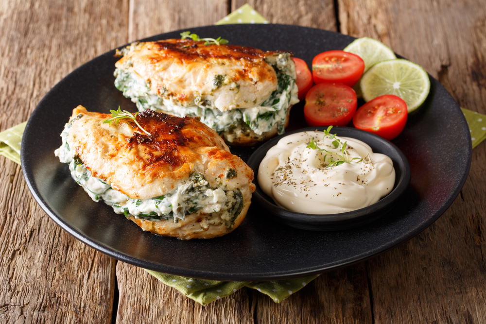 Spinach-Stuffed Chicken Breast