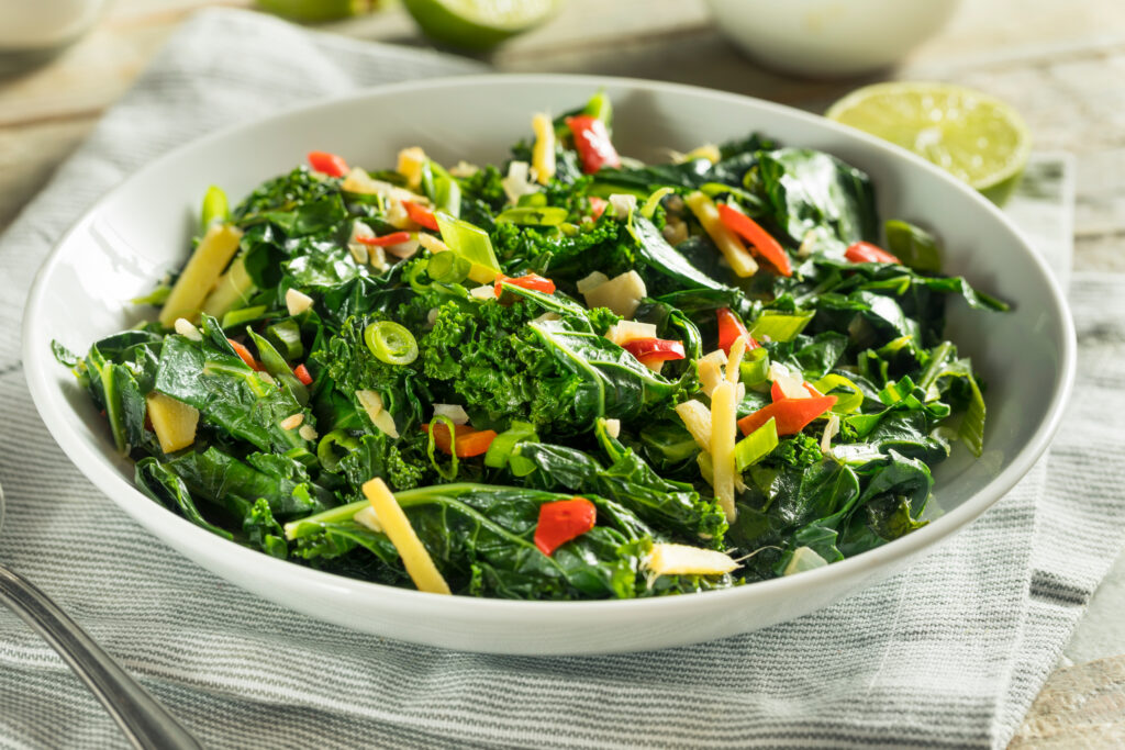 Steam-Saute Tender Greens
