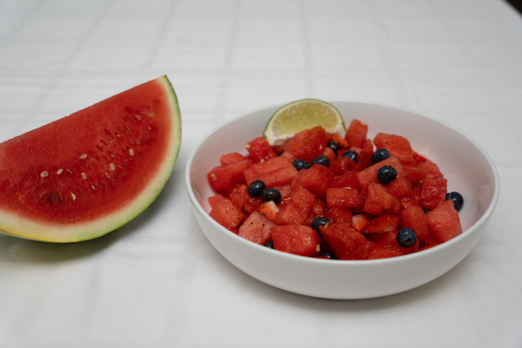 Zesty Watermelon Fruit Salad